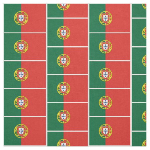 PORTUGAL Flag Fabric
