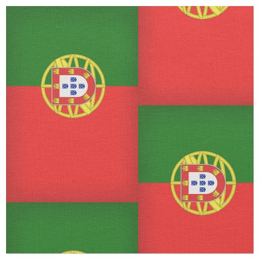 Portugal flag fabric