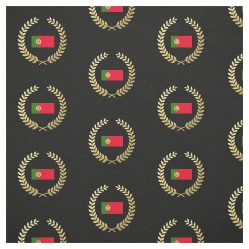 Portugal Flag Fabric