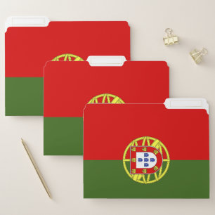 Portugal flag file folder