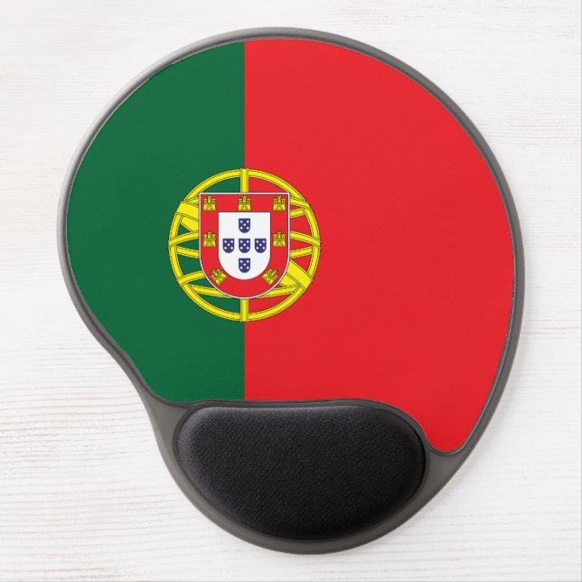 Portugal Flag Gel Mouse Pad (Front)