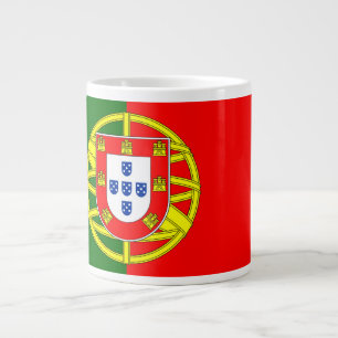 Portugal Flag Giant Coffee Mug