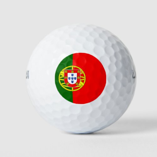 Portugal Flag Golf Balls