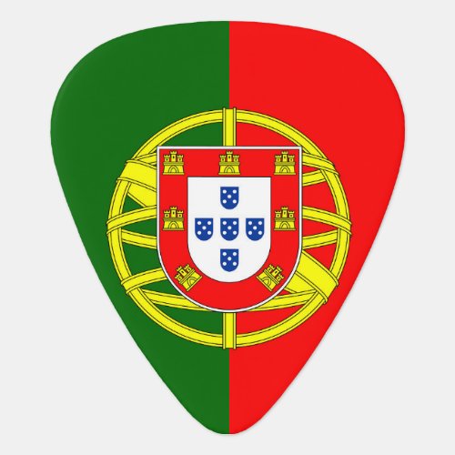 Portugal Flag Guitar Pick