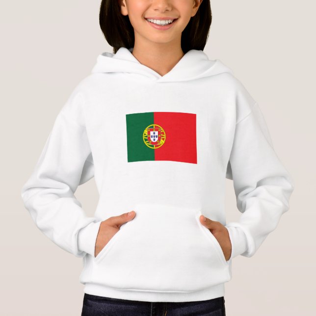 Portugal Flag Hoodie (Front)