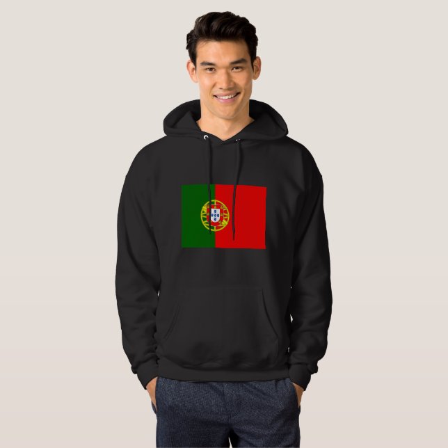 Portugal Flag Hoodie (Front Full)