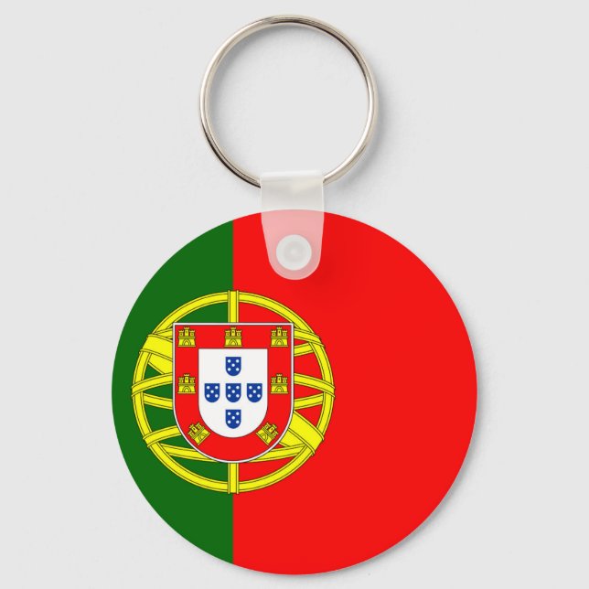 Portugal Flag Keychain (Front)