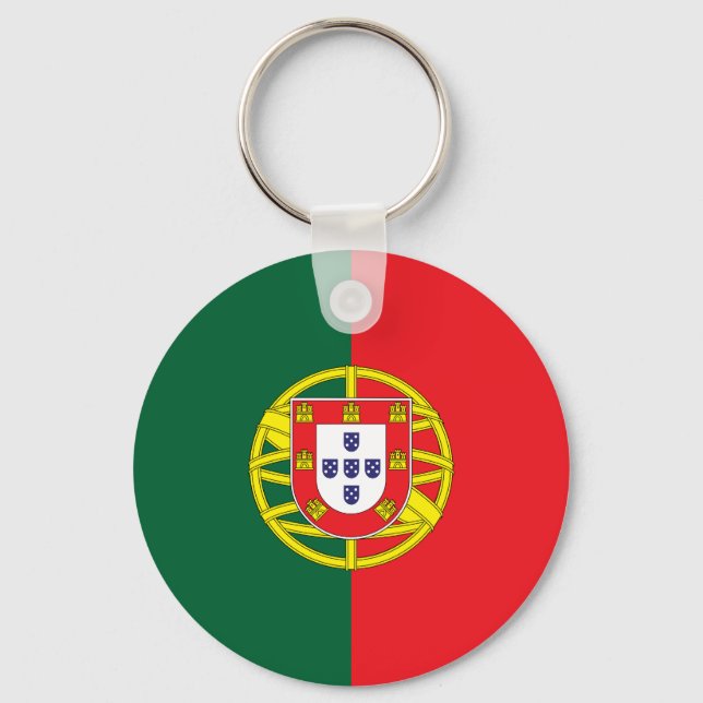 Portugal Flag Keychain (Front)