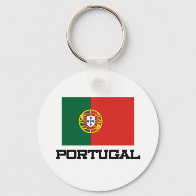 Portugal Flag Keychain (Front)