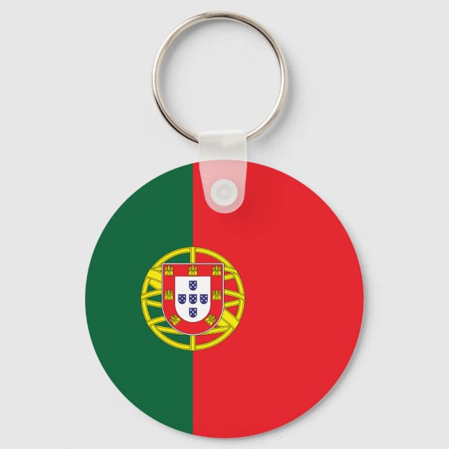 Portugal Flag Keychain (Front)