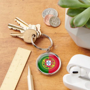 Portugal flag keychain