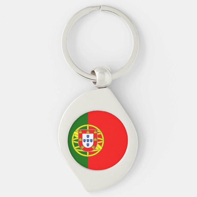 Portugal Flag Keychain (Front)