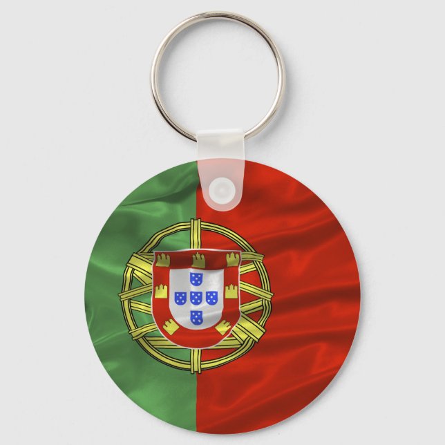 Portugal Flag Keychain (Front)