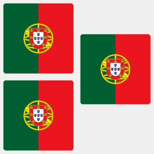 Portugal Flag Labels
