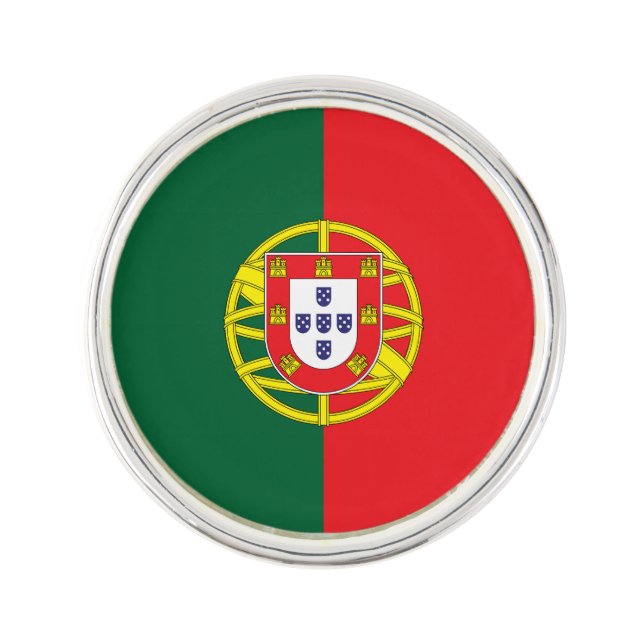 Portugal Flag Lapel Pin (Front)
