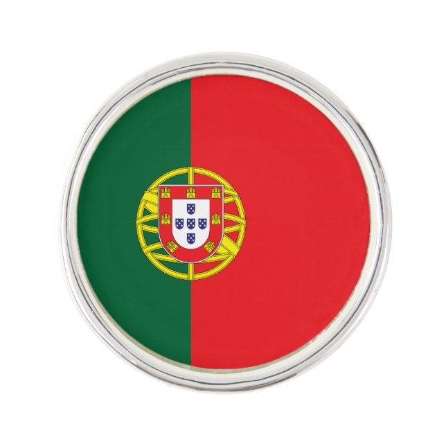 Portugal Flag Lapel Pin (Front)