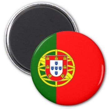 Portugal Flag Magnet by the_little_gift_shop at Zazzle