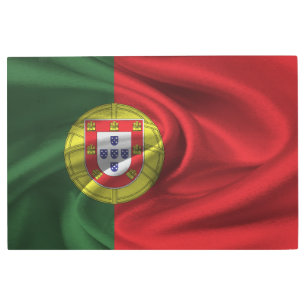Portugal Flag Metal Print