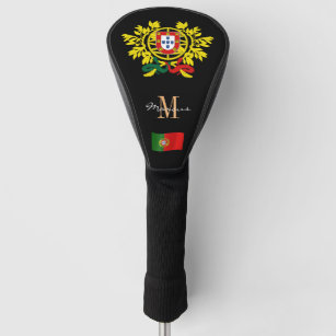 Portugal & Flag Monogrammed Golf Clubs Covers