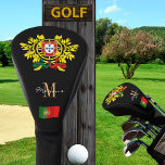 Portugal &amp; Flag Monogrammed Golf Clubs Covers