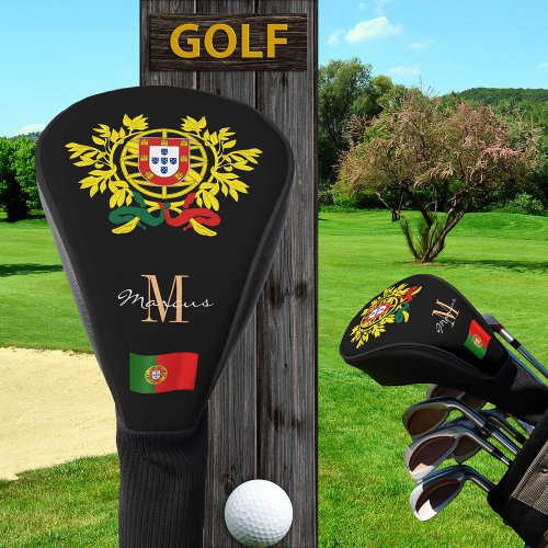 Portugal  Flag Monogrammed Golf Clubs Covers