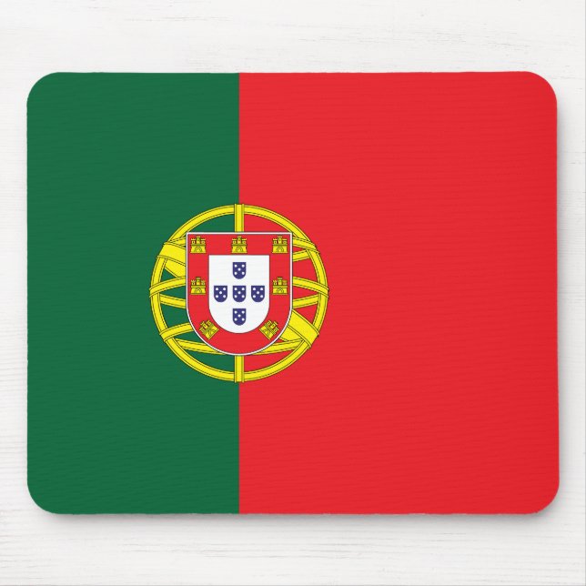 Portugal Flag Mouse Pad (Front)