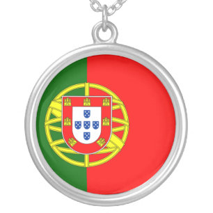 Portugal Flag Necklace