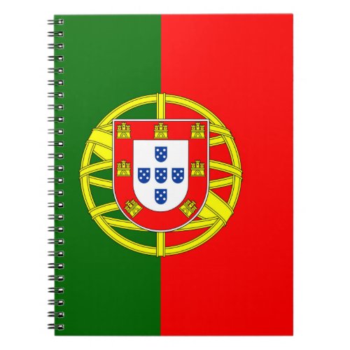 Portugal Flag Notebook