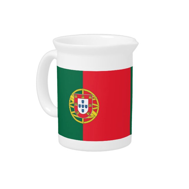 Portugal Flag on Pitcher (Left)