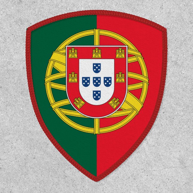 Portugal flag patch (Front)