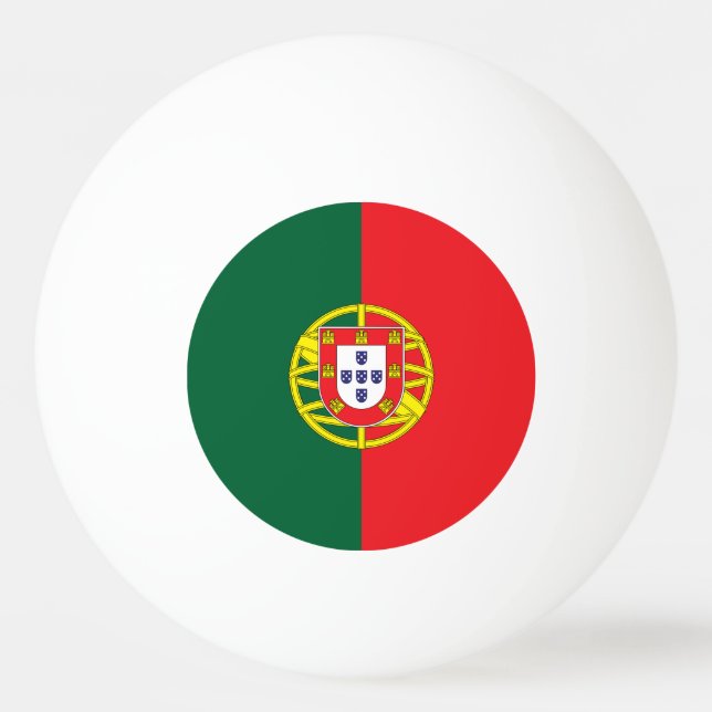 Portugal Flag Ping Pong Ball (Front)