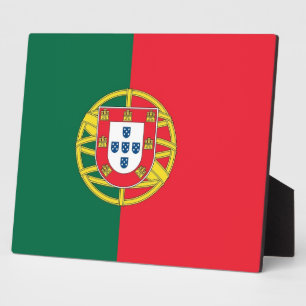 Portugal Flag Plate Plaque