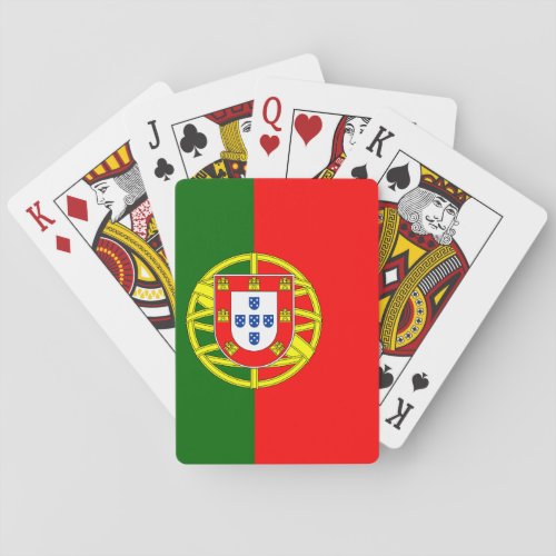 Portugal Flag playing cards