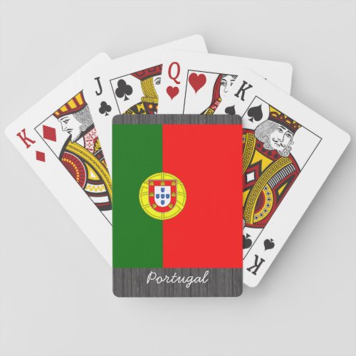 Portugal Flag Playing Cards