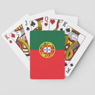 Portugal Flag Poker Cards