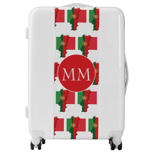 PORTUGAL Flag Portuguese Monogram Luggage
