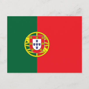 Portugal Flag Postcard