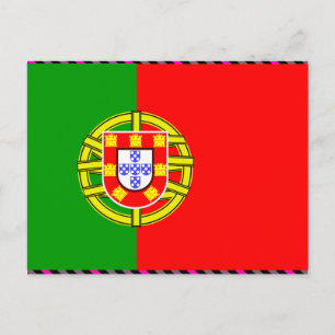 Portugal Flag Postcard