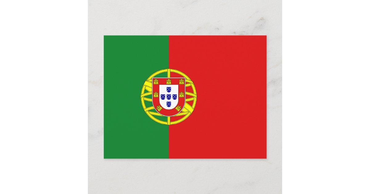 Portugal Flag Postcard | Zazzle.com