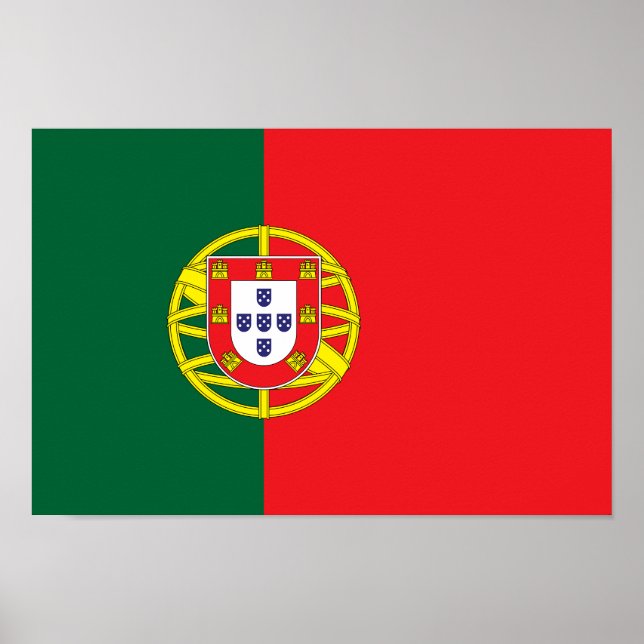 Portugal Flag Poster (Front)