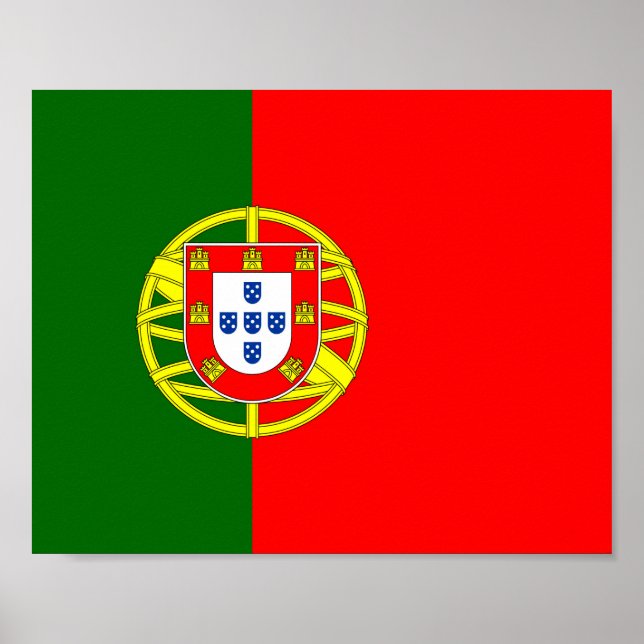 Portugal Flag Poster (Front)