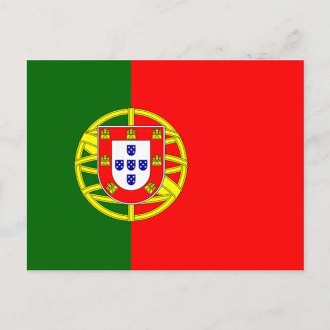 Portugal Flag Products Postcard (Front)