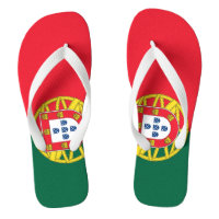 Portugal flag quality flip flops