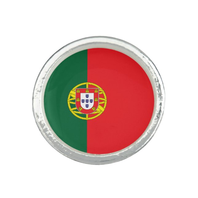 Portugal Flag Ring (Front)