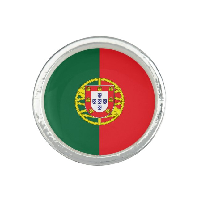 Portugal Flag Ring (Front)