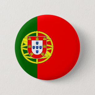 Portugal flag Round Button