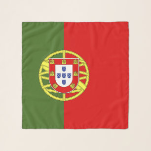 Portugal flag scarf
