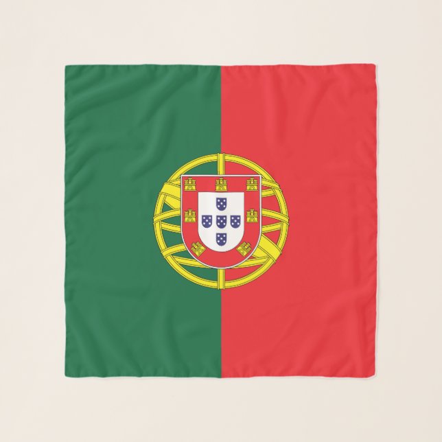 Portugal Flag Scarf (Front)