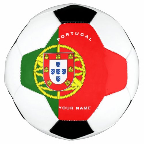 Portugal Flag Soccer Ball