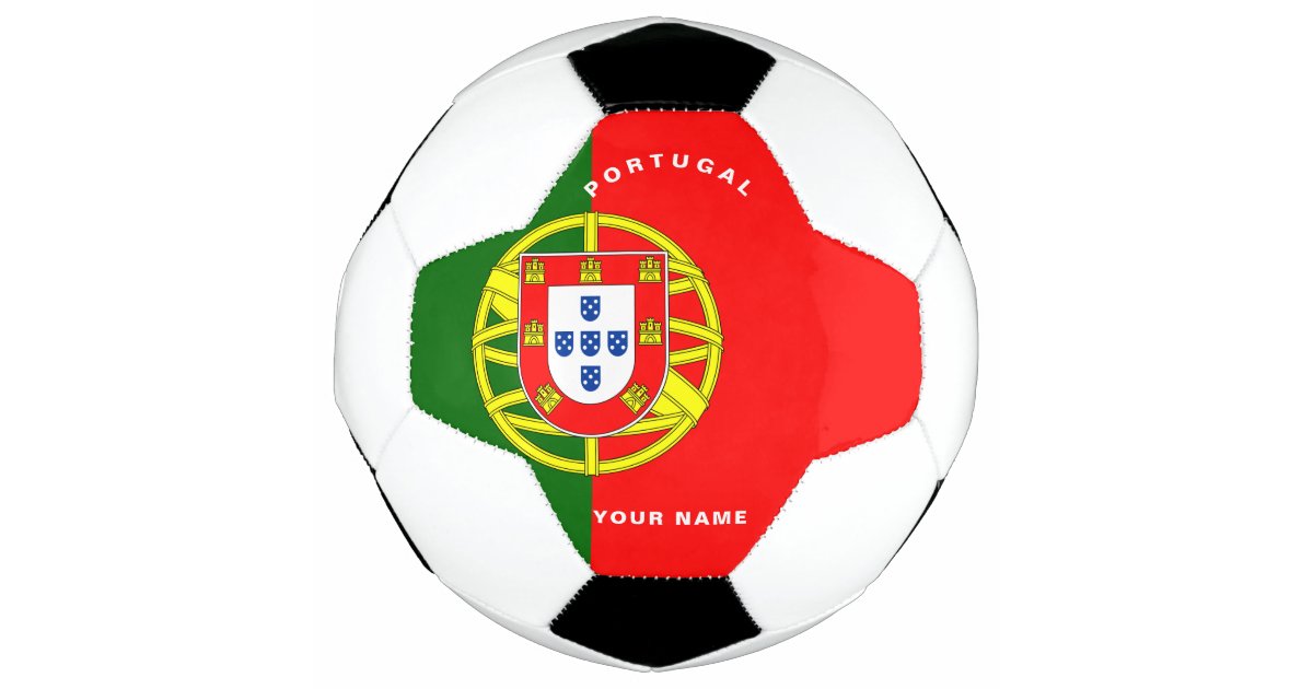 Portugal Flag Soccer Ball | Zazzle.com
